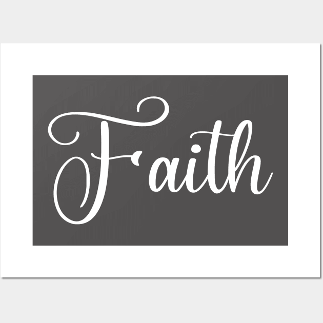 Faith Hebrews 11:1 Scripture Bible Quote Wall Art by Terry With The Word